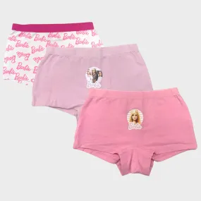 3 Pack Barbie Boxer Briefs