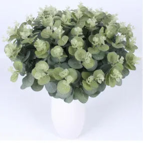 3pcs Artificial Eucalyptus Green Plant