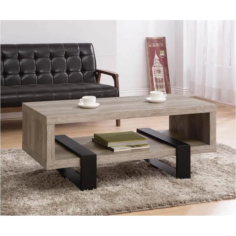 720878 Coffee Table in Grey Driftwood