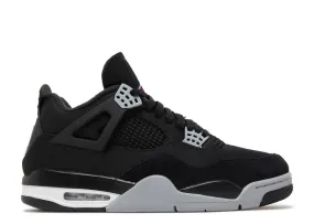 Air Jordan 4 'Black Canvas'