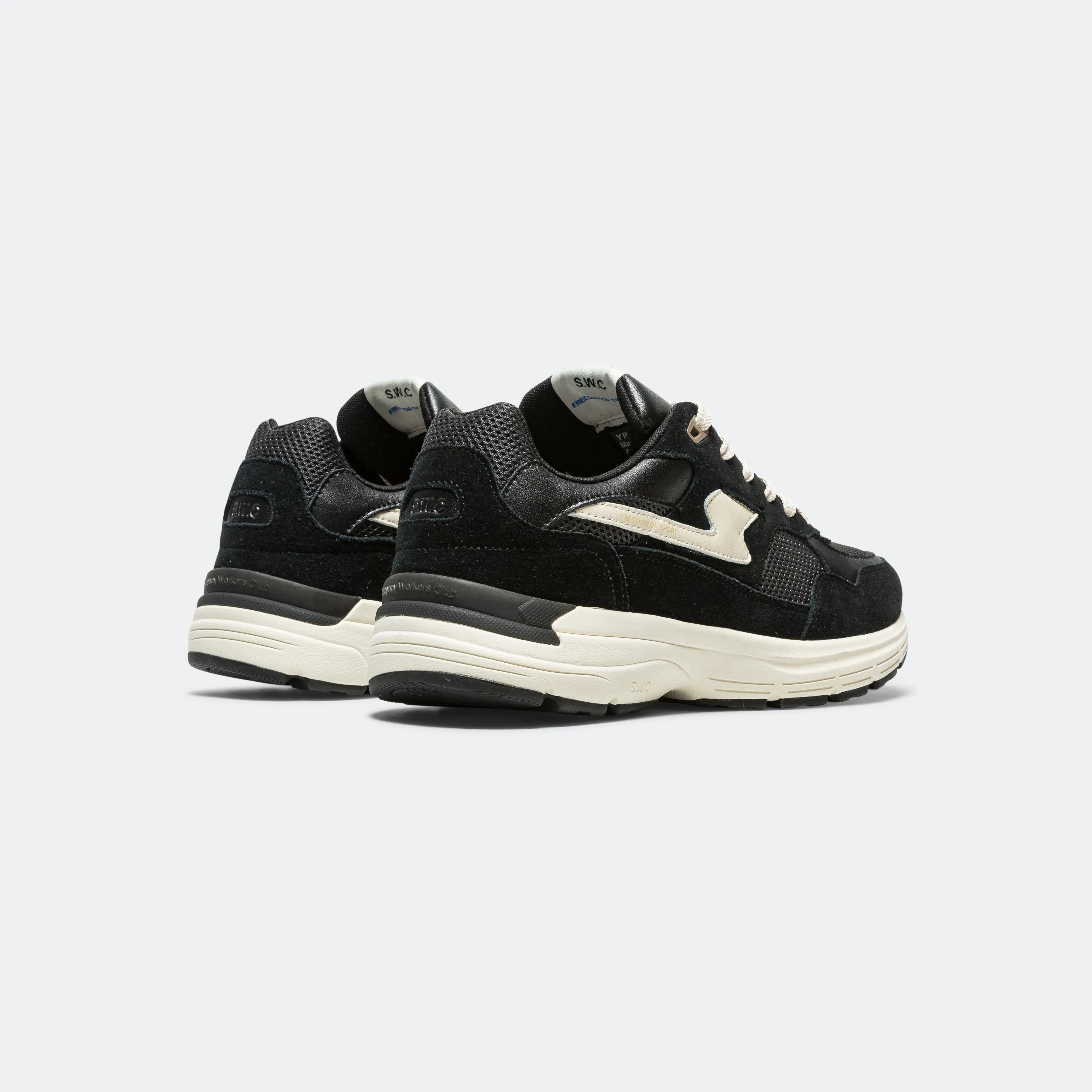 Amiel S-Strike Suede Mix - Black