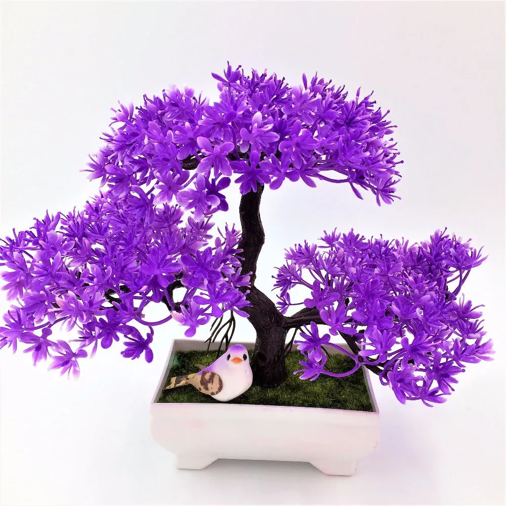 Artificial Sakura Bonsai with Vase