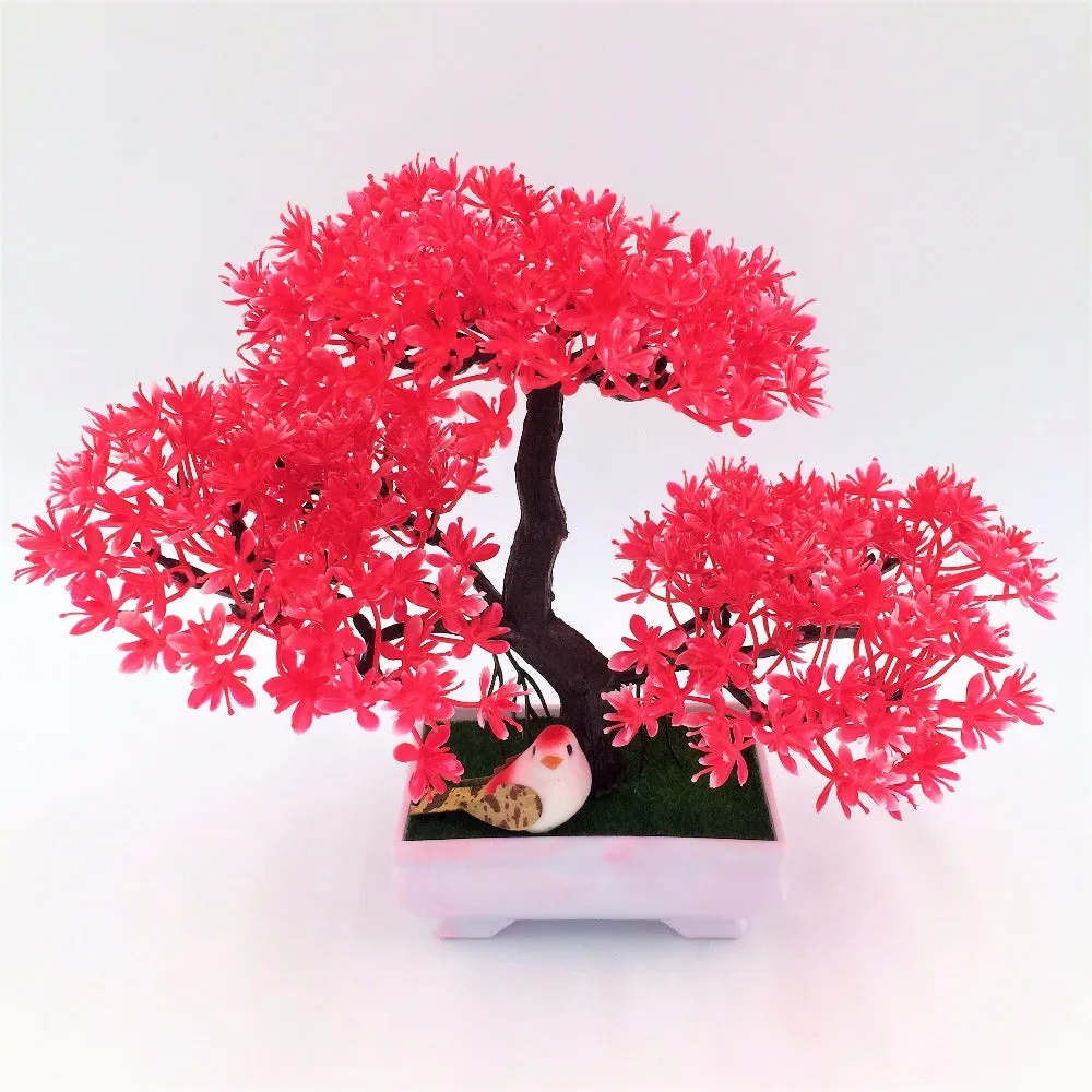 Artificial Sakura Bonsai with Vase