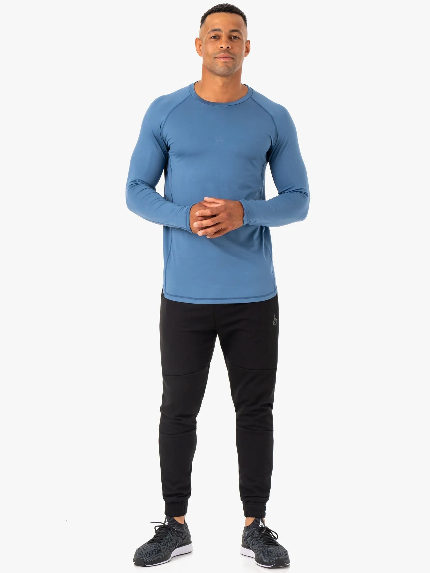 Enhance Long Sleeve Training Top - Blue