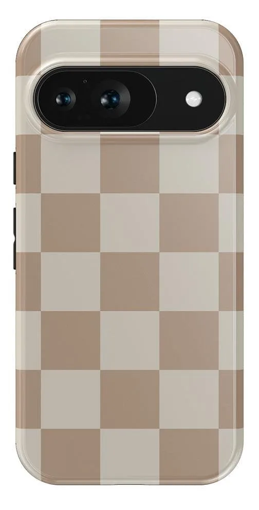 Fit Check | Neutral Checkerboard Google Pixel Case