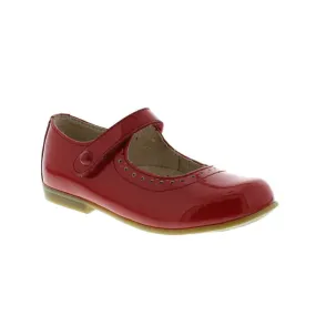 Footmates Emma (Patent Leather) - Richmond Red