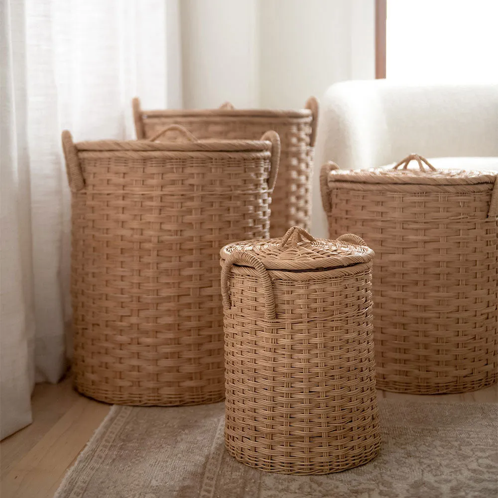 Handwoven Nesting Storage Hamper