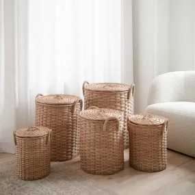 Handwoven Nesting Storage Hamper