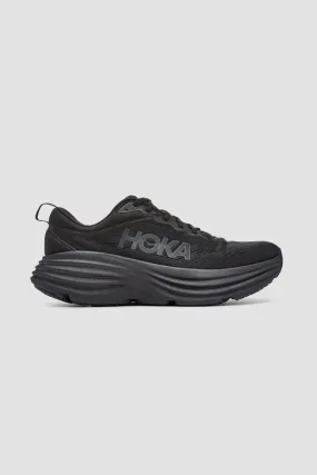 Hoka Women's Bondi 8 in Black/Black