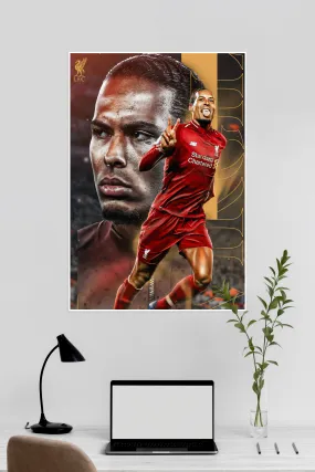 Imran Adam | Liverpool | FootBall Poster