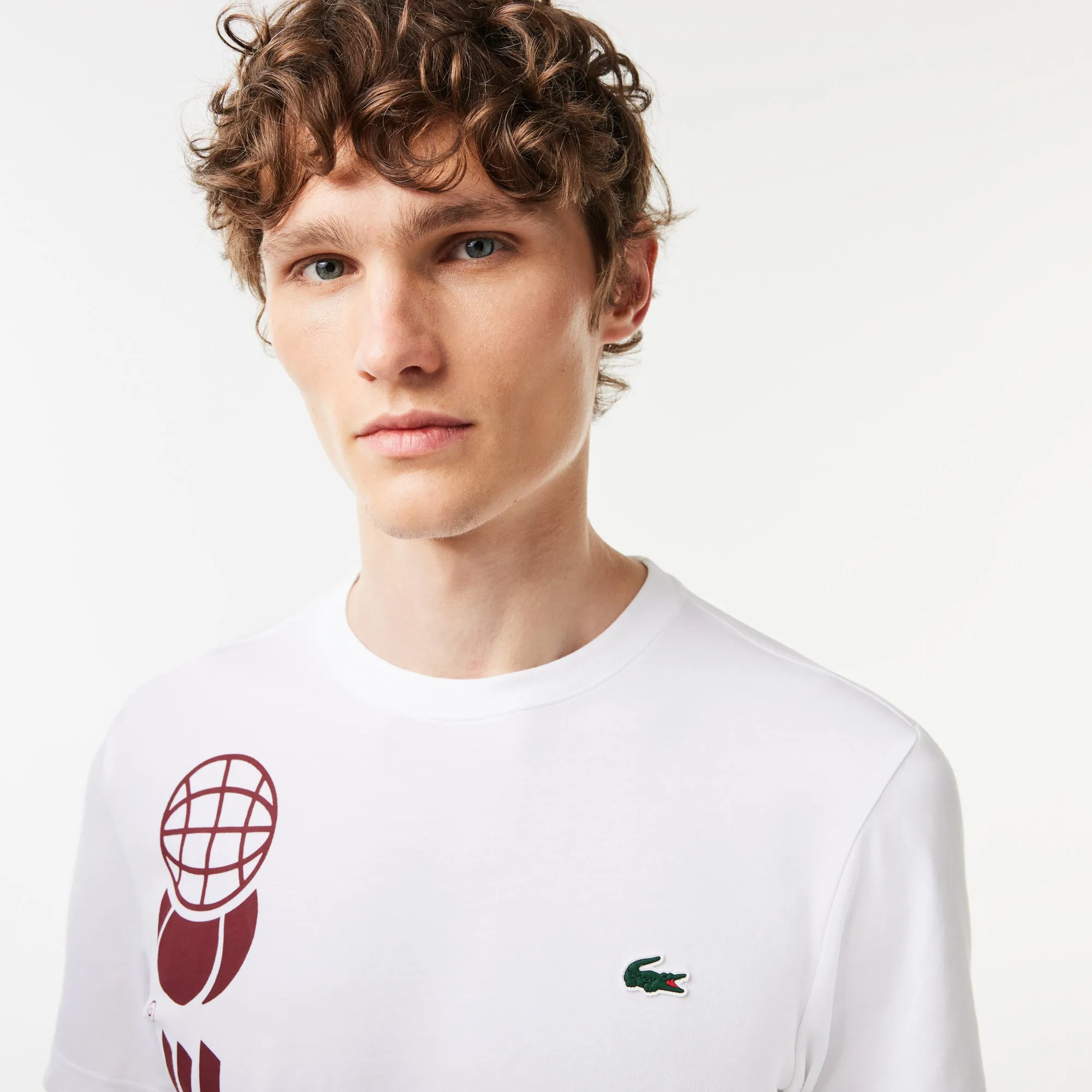 Lacoste Tennis x Daniil Medvedev Regular Fit T-shirt