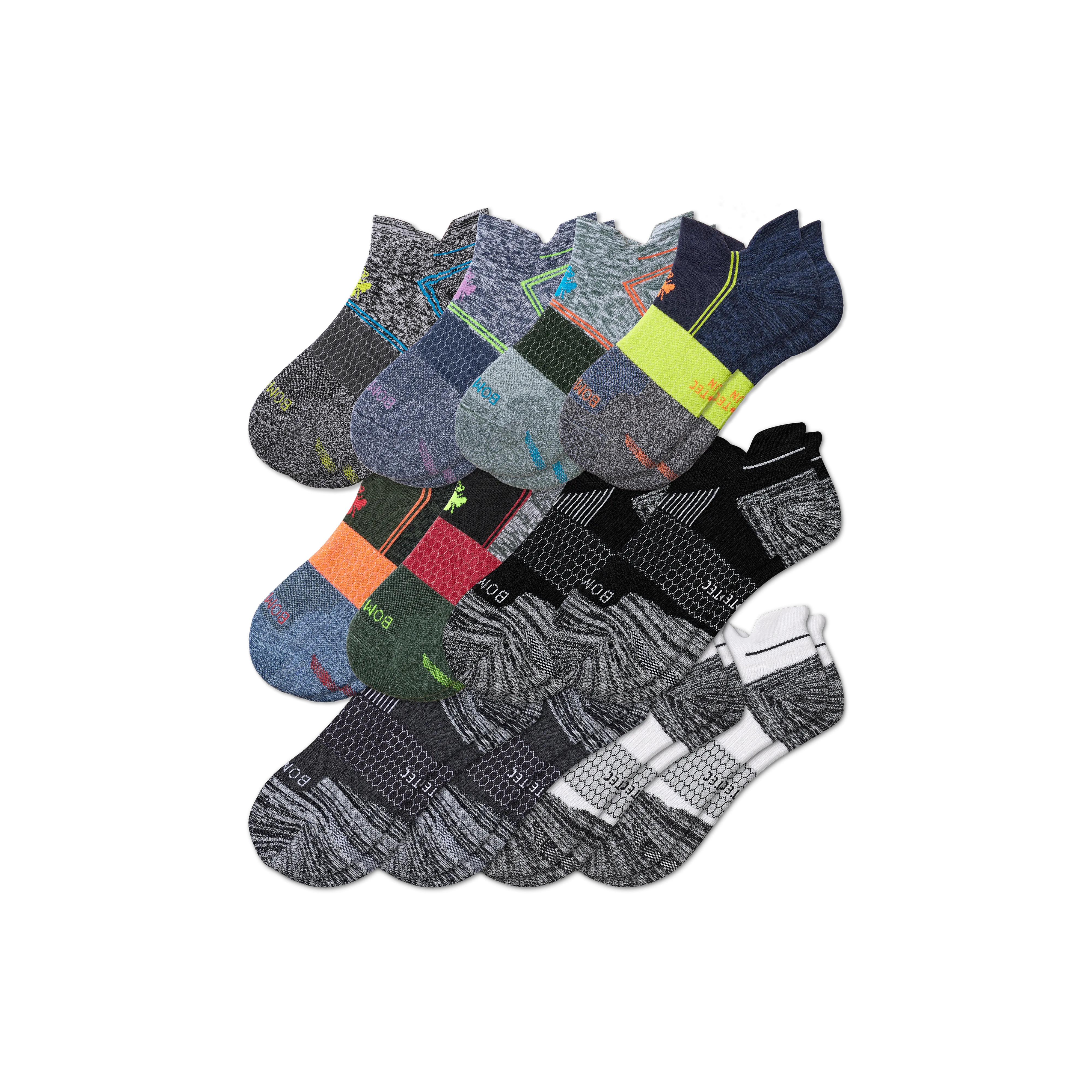 Men's Running Ankle Sock 12-Pack