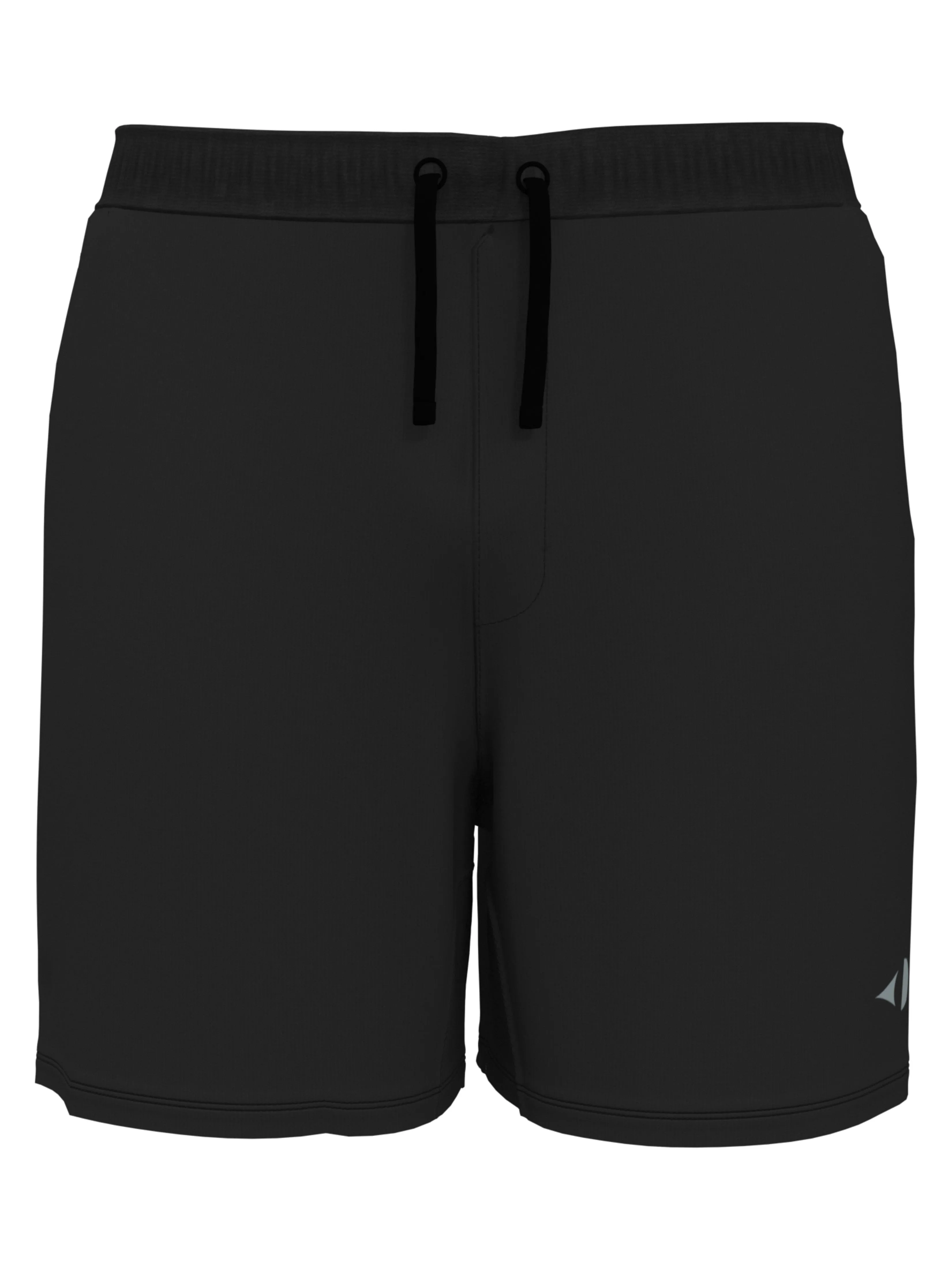 Men's Solid Athletic Tennis Short with Drawstring