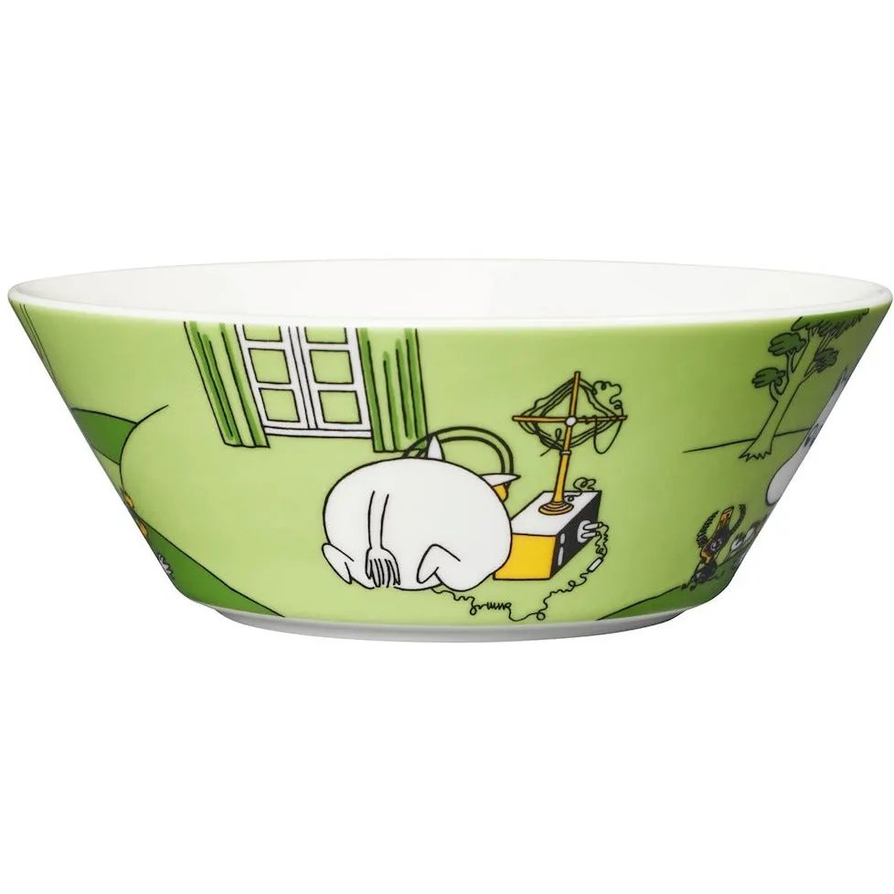 Moomin Bowl Moomintroll Grass Green