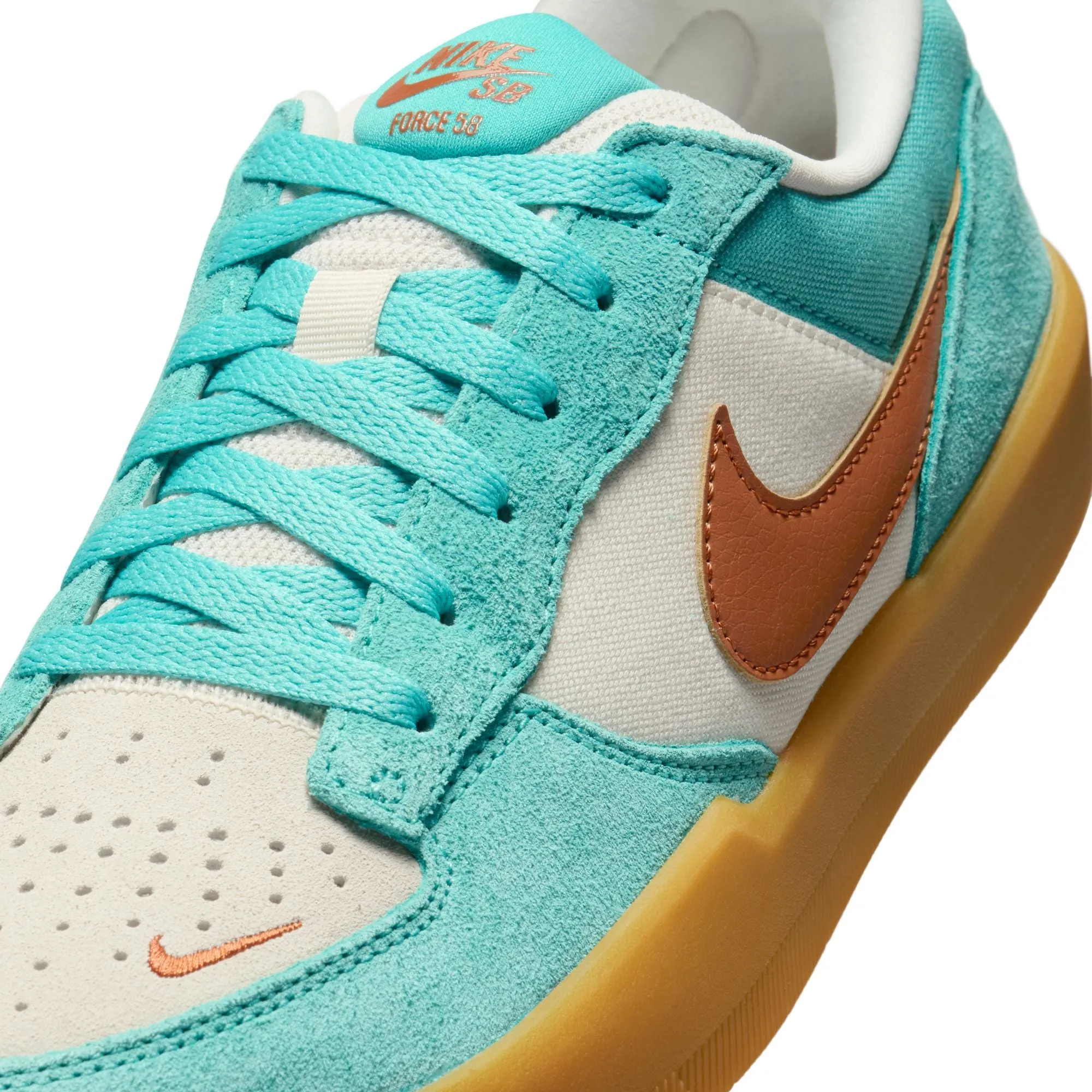 Nike SB Force 58 (Green Frost/Dark Russet)