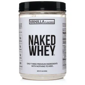 Vanilla Whey Protein Powder 1lb | Naked Vanilla Whey - 1LB