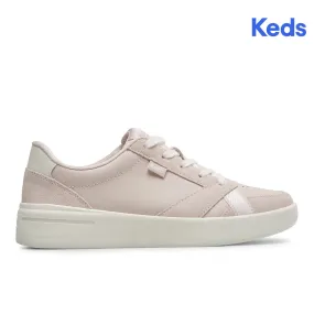 Women's The Court Leather/Suede Sneaker Pink (WH67078)