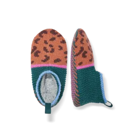 Youth Patterned Gripper Slipper - Double Cushion