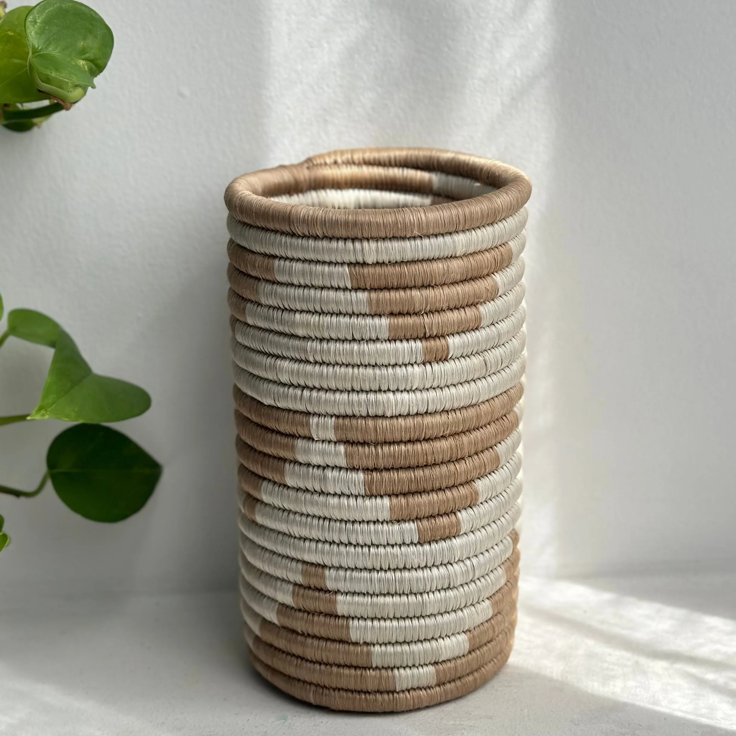 Zigzag Woven Vase (click for more colors)